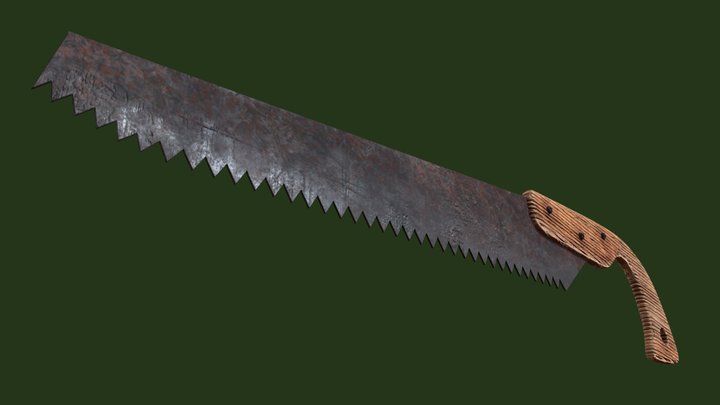 Hand_saw 3D Model