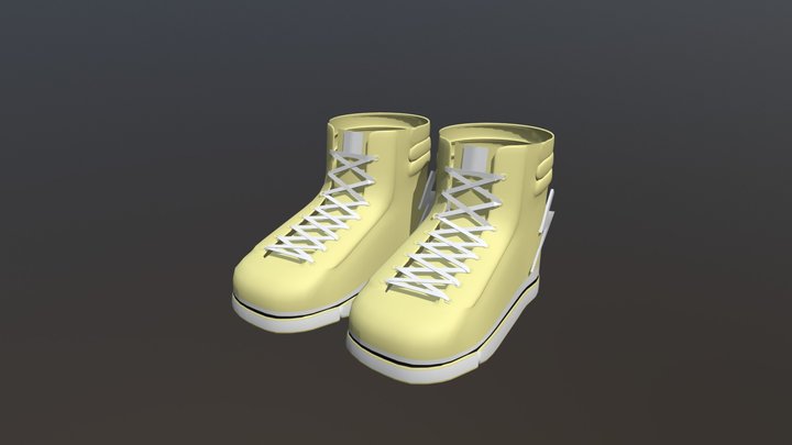 Lightning Shoes 3D Model