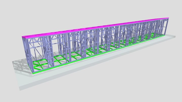 Tualet 2x18.9 2.1kN 3D Model