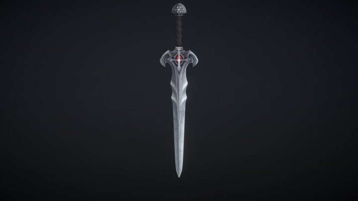 Sliver Sword 3D Model
