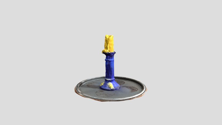 candle 3D scan 3D Model