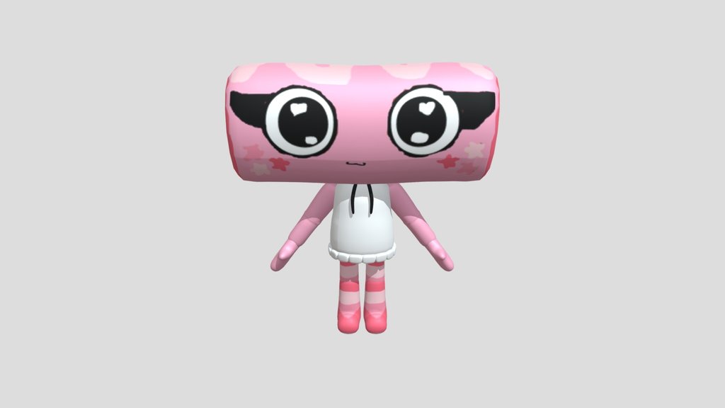 Pinkii - Dandy's World Fanmade Skin