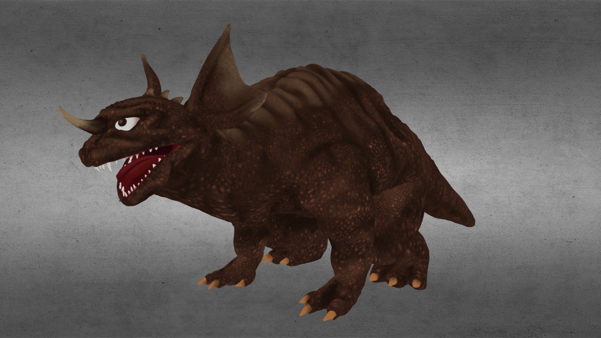 Baragon - Download Free 3D model by ChadZilla 2026 (@GodzillaTheKongFan ...