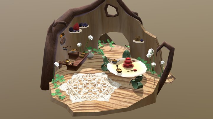 Honey Cafe 3D Model