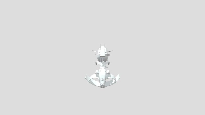 RX-01 Silverswift Atmospheric Harvester 3D Model