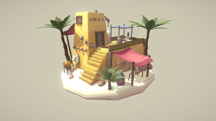 DAE Villages | Egyptian pottery 3D Model