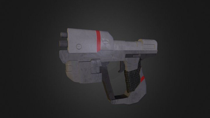 Sci Fi Gun 3D Model