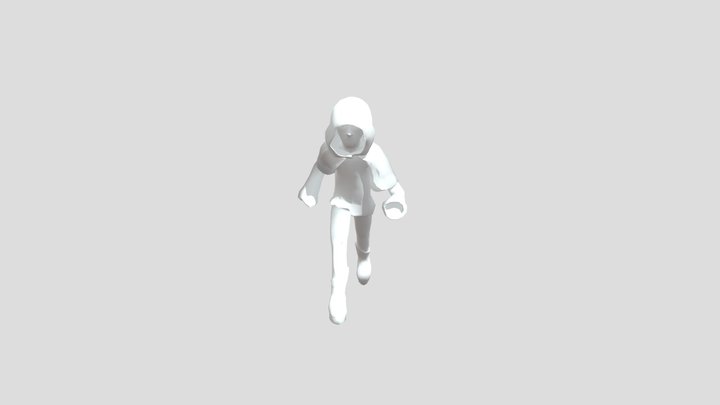 Running Boy Animation 3D Model