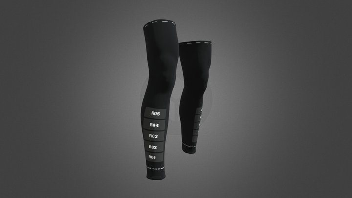 2026 TRBY LOGO POSITIONS LEG WARMERS 3D Model