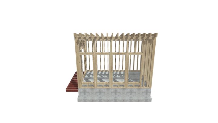 Work Cabin 2.0 - Structural 3D 3D Model