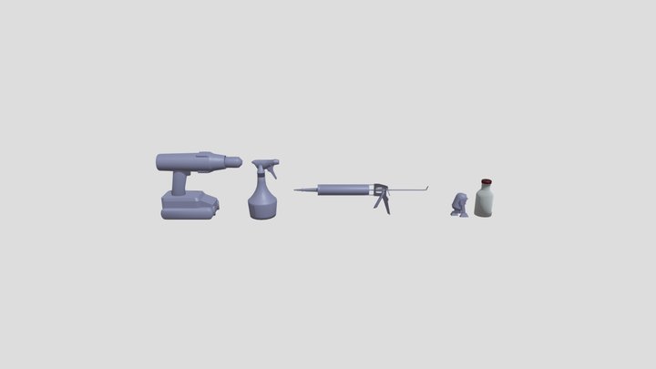 5fastdraft_with_cylinder 3D Model