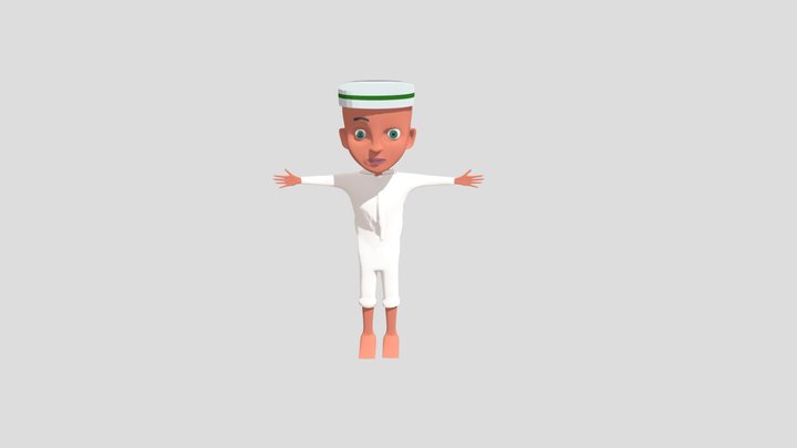 Character phatan boy 3D Model