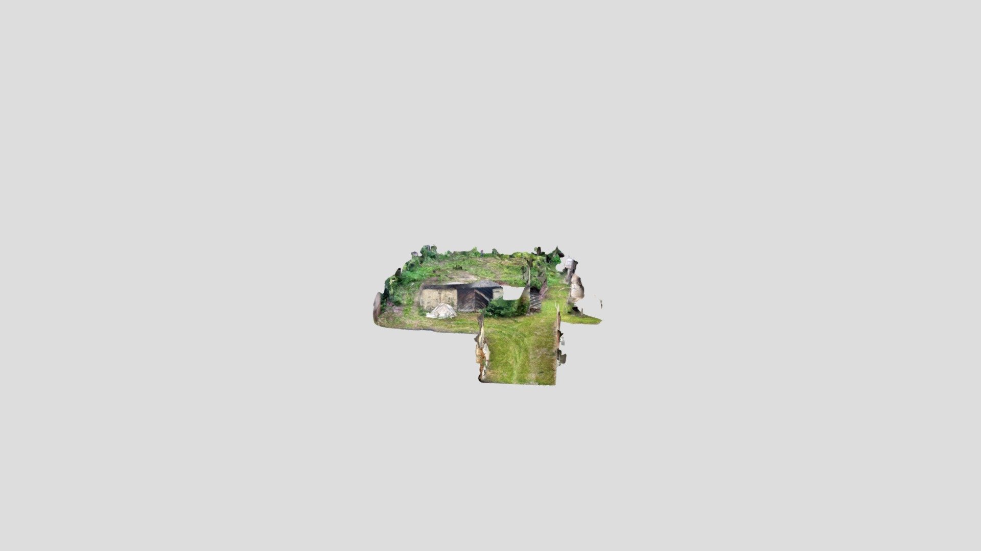 Predhradi — Sketchfab embed 3D viewer
