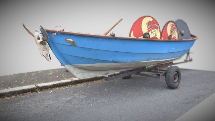 Boat 3D Model