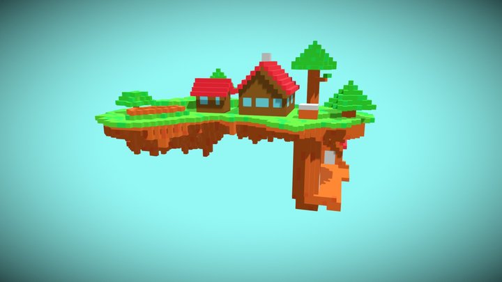 Silica Cottage 3D Model
