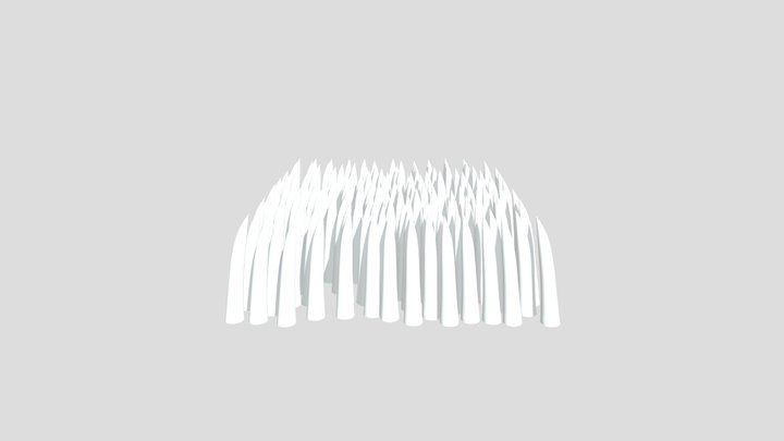 Faux-fur (sample 2) 3D Model