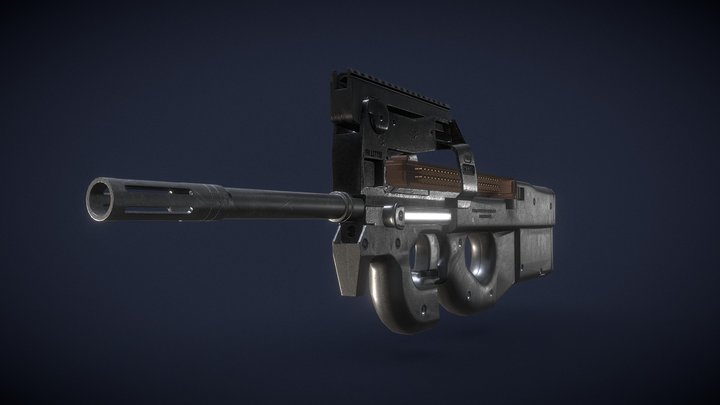 FN PS90 3D Model