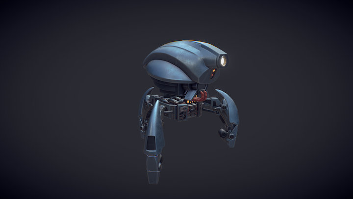 Turret (3D vehicle) 3D Model