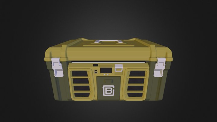 Coolbox - Closed 3D Model