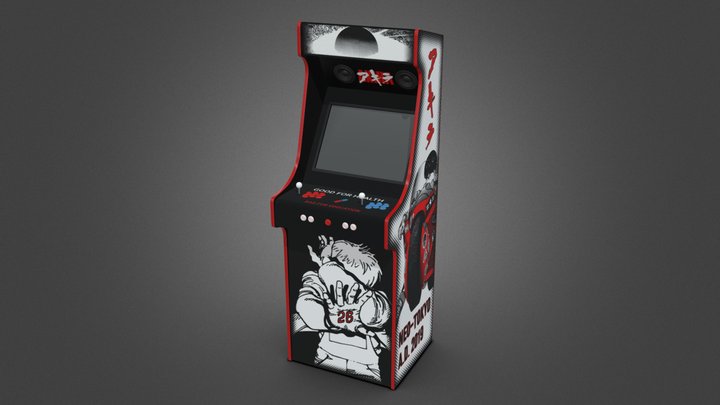 Akira Arcade test 01 3D Model