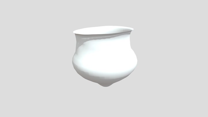 Cerámica Cultura de Agrelo 3D Model
