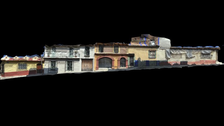 Av. Yajalón (entre Comitán y Tapachula) W 3D Model