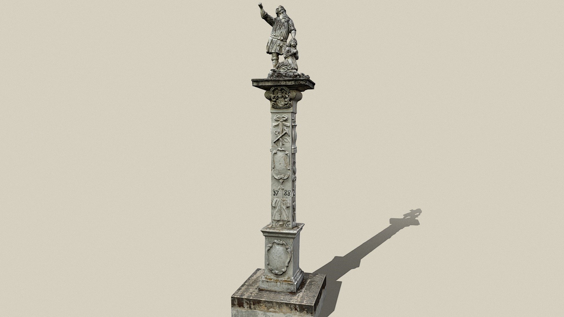 Abrahamsäule — Sketchfab embed 3D viewer