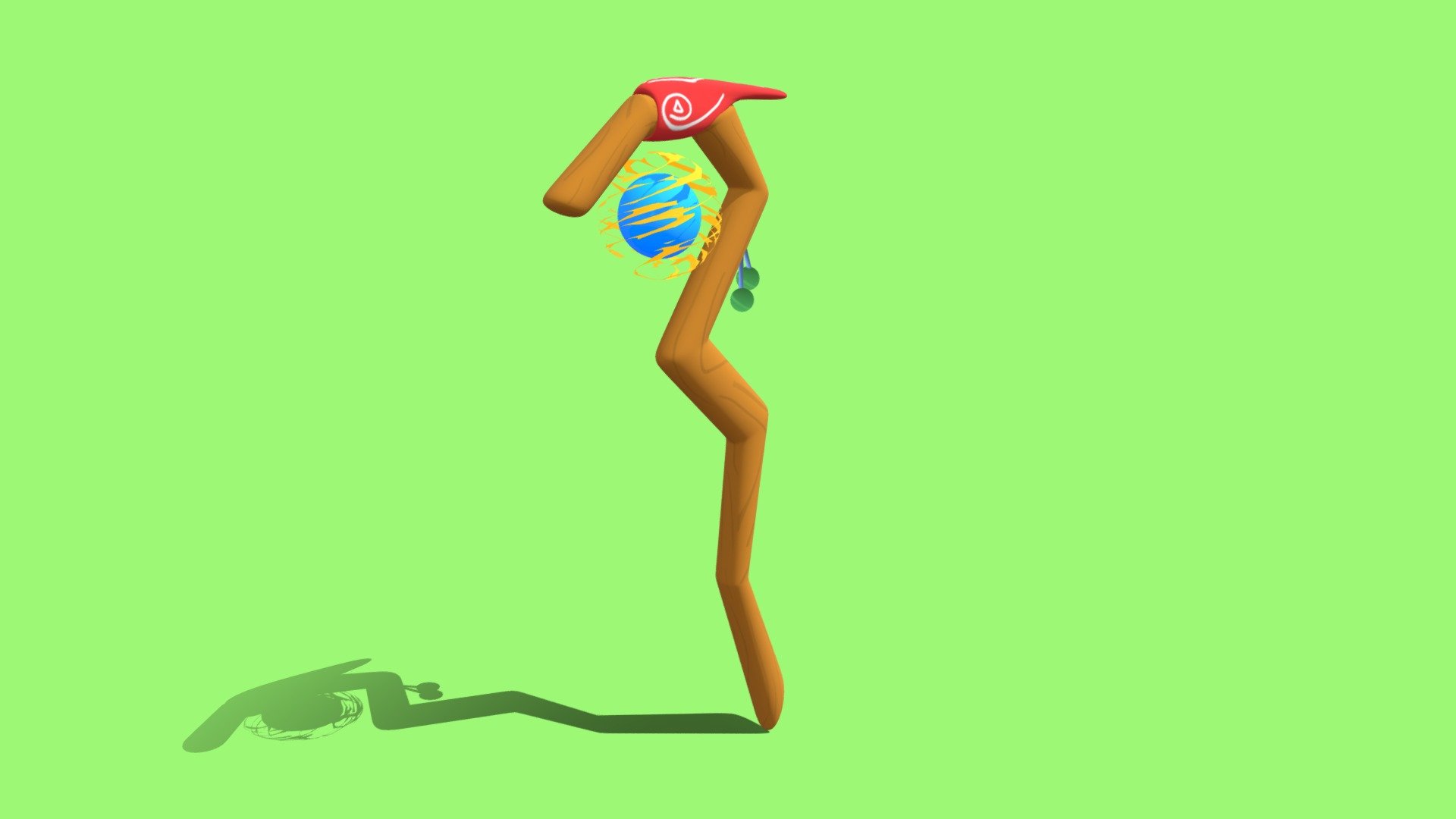 Fantasy Magical Staff