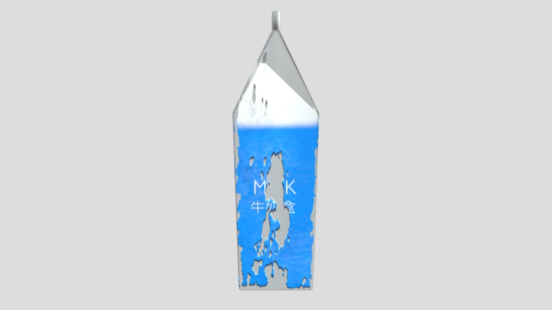 Milk Carton — Sketchfab embed 3D viewer