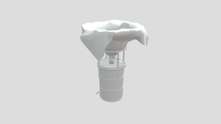 watercollector barrel 3D Model