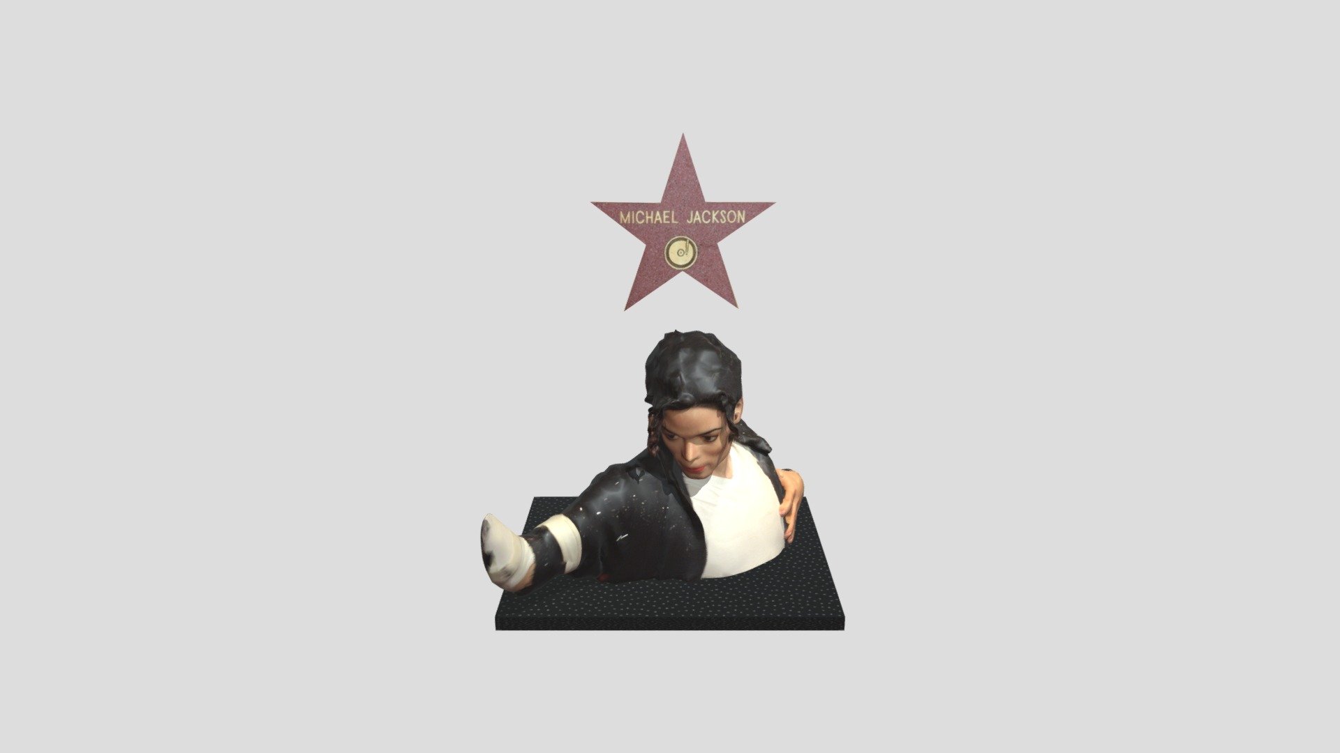 Star Michael Jackson - Download Free 3D model by Jorge_SK (@jorge_skore ...