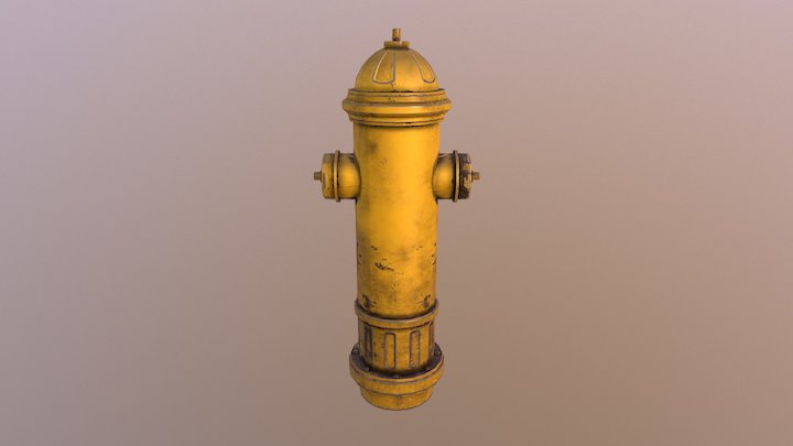 Fire Hydrant 3D Model