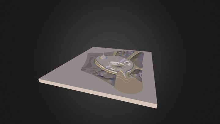 Centro De Artes, Estado de México. 3D Model