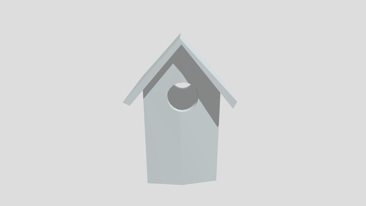 Bird House 3D Model