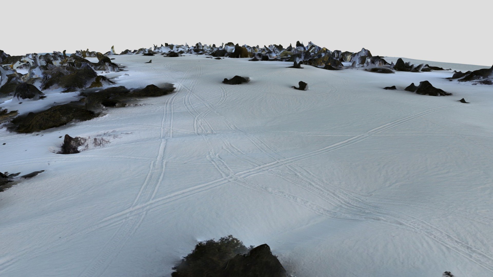 Grand Mesa Snow Survey Test Site, April 11 2021 3D model by GeoAvatar