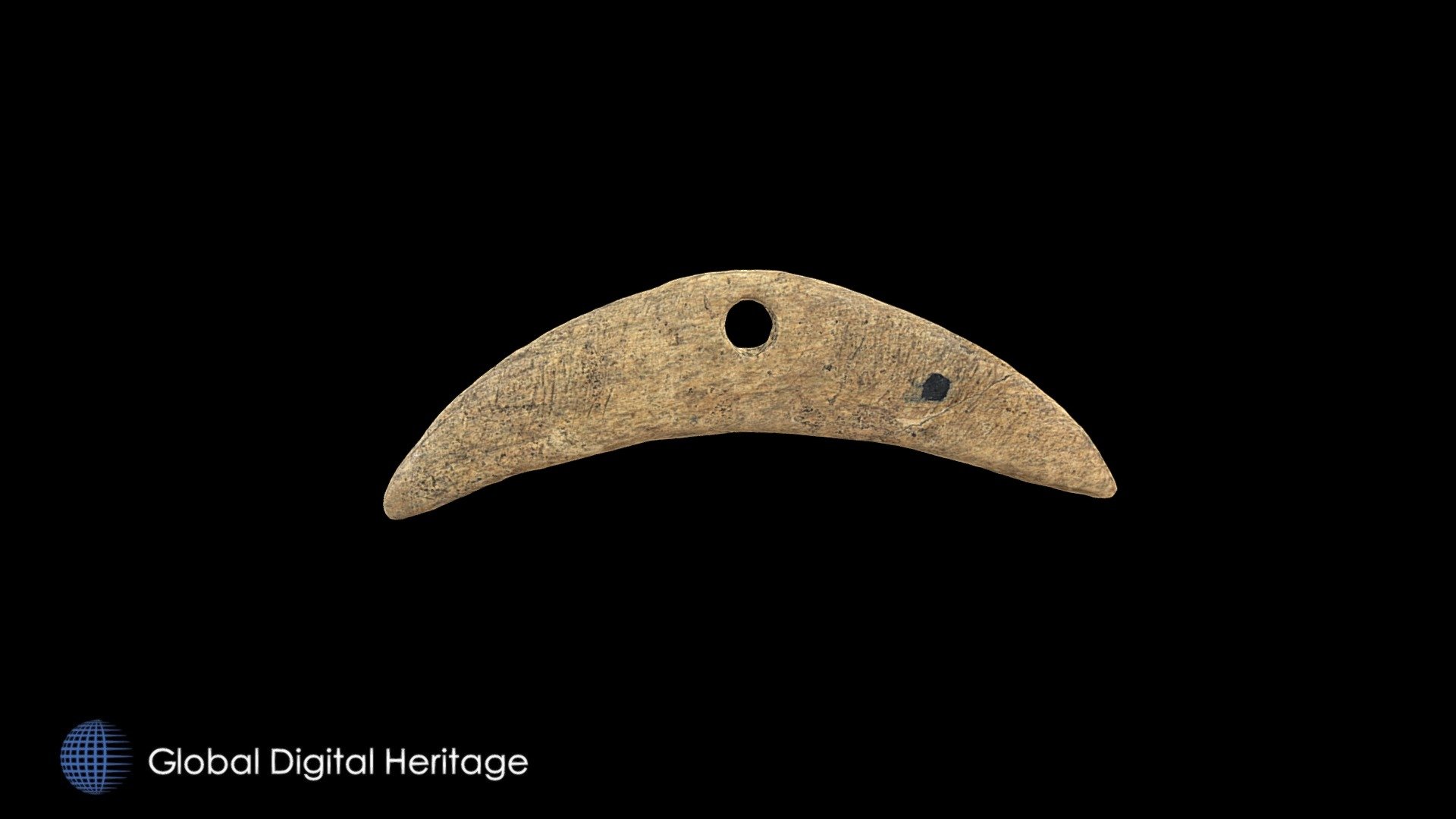 77-47-Q89 Bone Pendant? Hot Springs Village