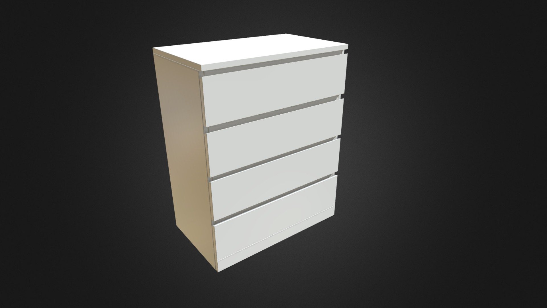Chest Of Drawers Download Free 3D model by LightSwitch