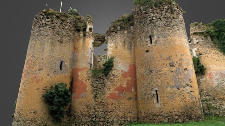 Château de Vaujours (37) 3D Model