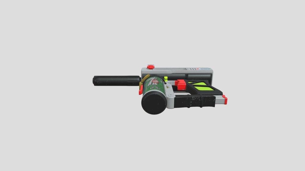 Vintage Stylized 7up Gun