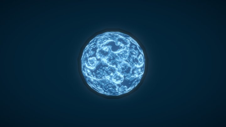Pixel Planet WISE 0855-0714 3D Model