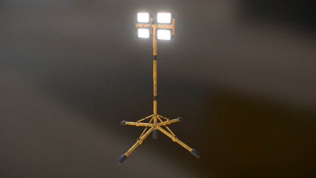 Construction Lighting 3D Model