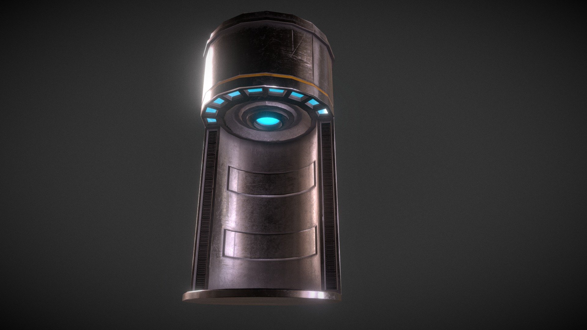 Teleporting Pod - Download Free 3D model by P3TroV [8cef10e] - Sketchfab