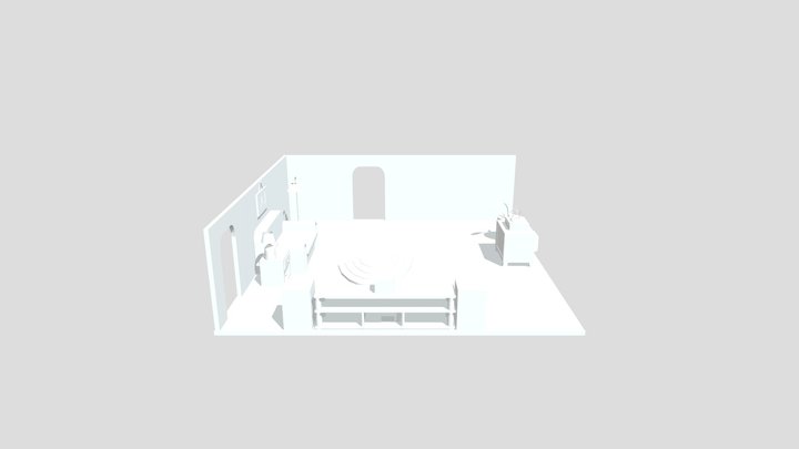 Simpsons Living Room 3D Model