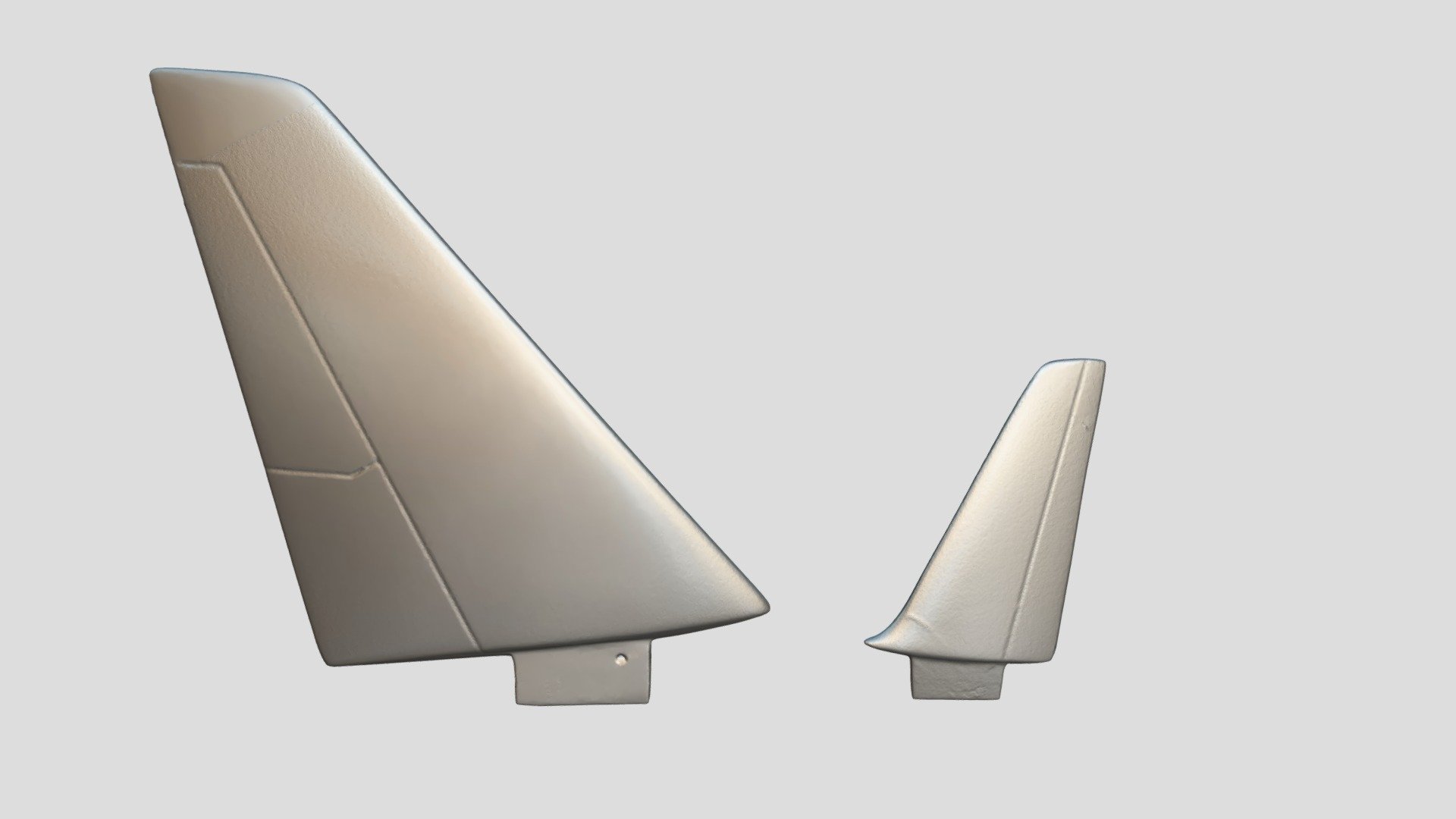 Aircraft Model Wings Scanned By Einscan Pro Hd Download Free 3d Model