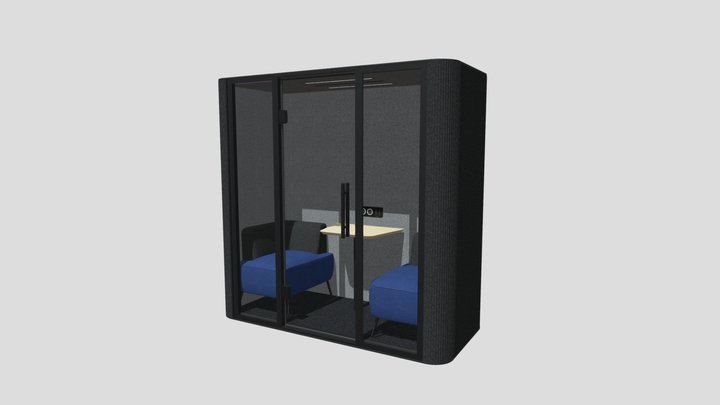 tono_MEET_2.0 meeting pod for two 3D Model
