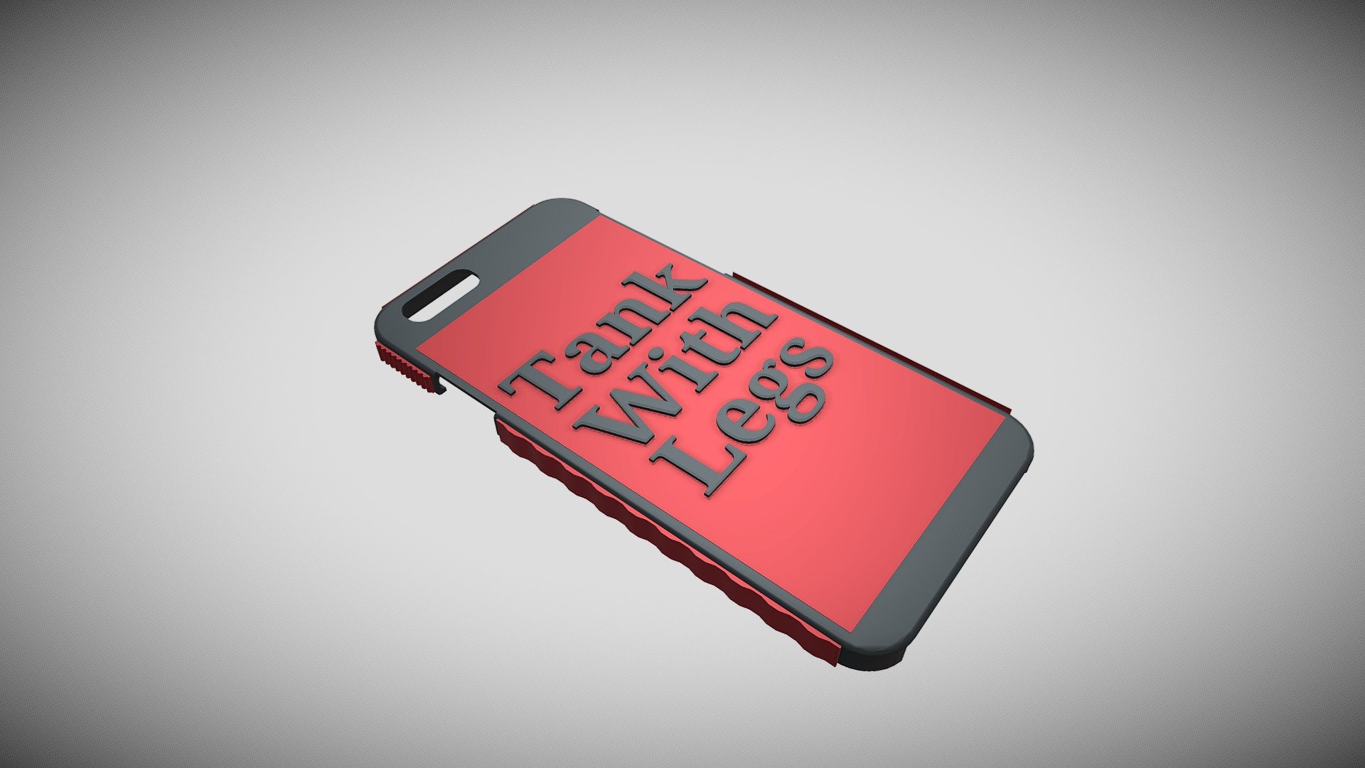 Styled Iphone 6S Case By: Tomás Hutchinson - 3D model by Colegio Isaac ...