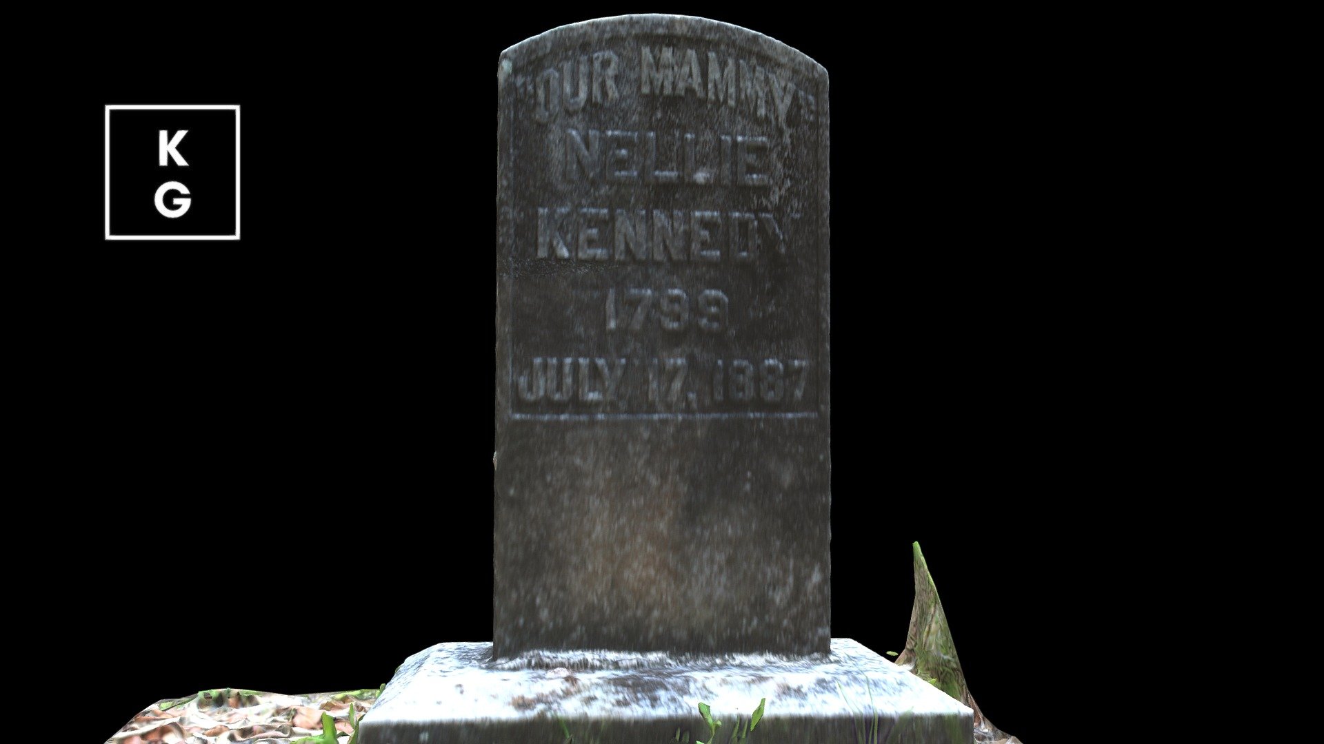 Nellie Kennedy Marker, 3DF Zephyr