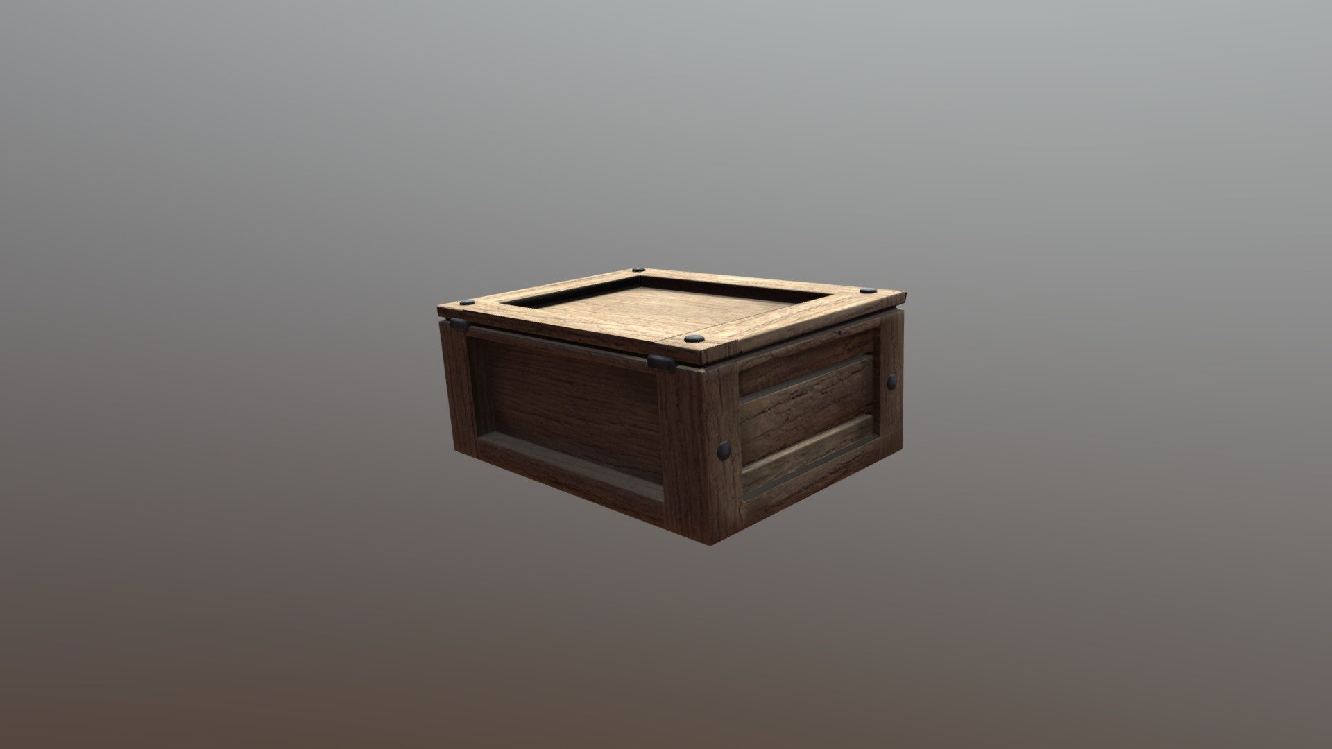 Dusty crate