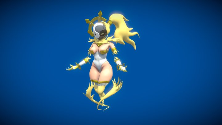 Diosa de la Luz 3D Model