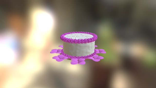 Cake 3D Model